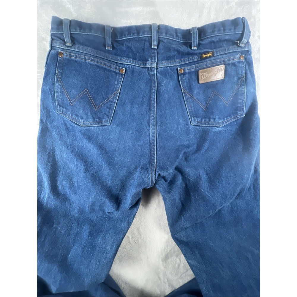 Vintage Wrangler Jean Mens relaxed Size‎ 40x36  13MWZ Blue Cowboy Cut Western